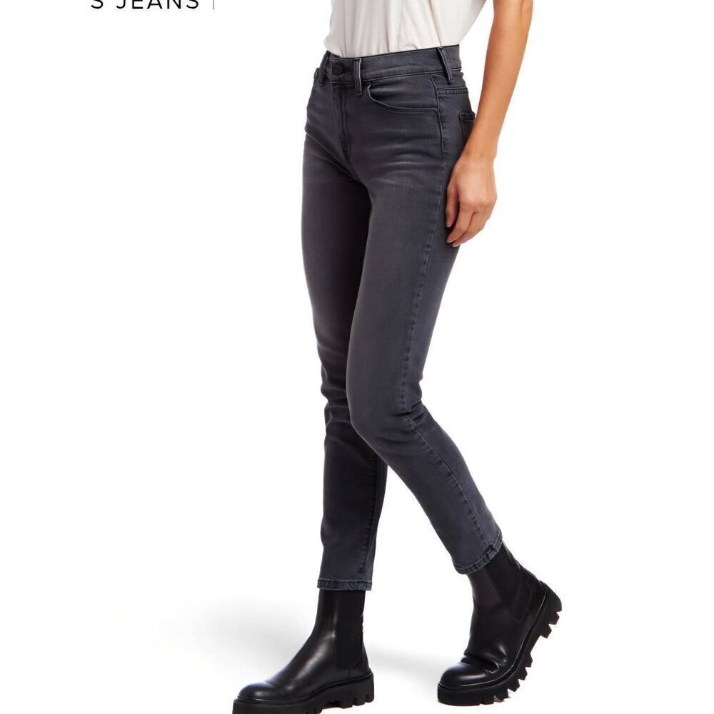 Mott&Bow Mom Allen Jeans in grey sz 26x28